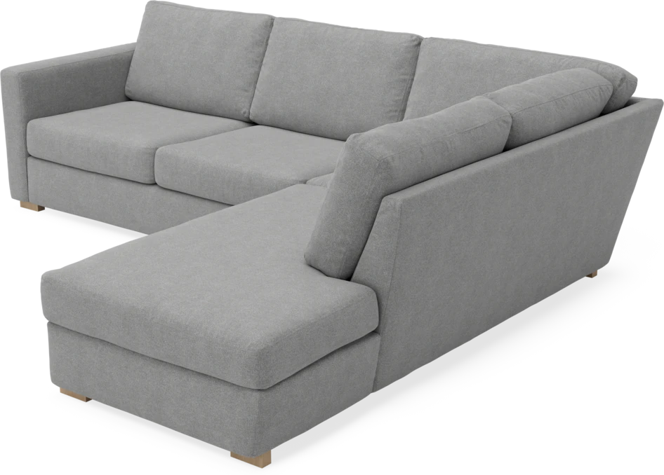 Friday - 2,5-sits soffa med divan höger - Grå