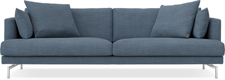 Harper - 4-sits soffa - Blå