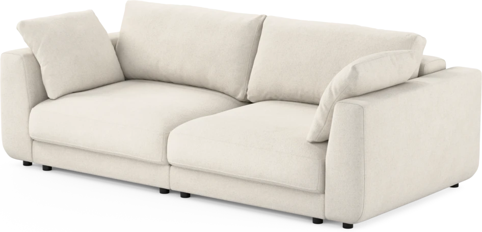 Amie - Bäddsoffa 3-sits - Vit