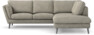 Madison Lux - 2-sits soffa med divan höger - Vit