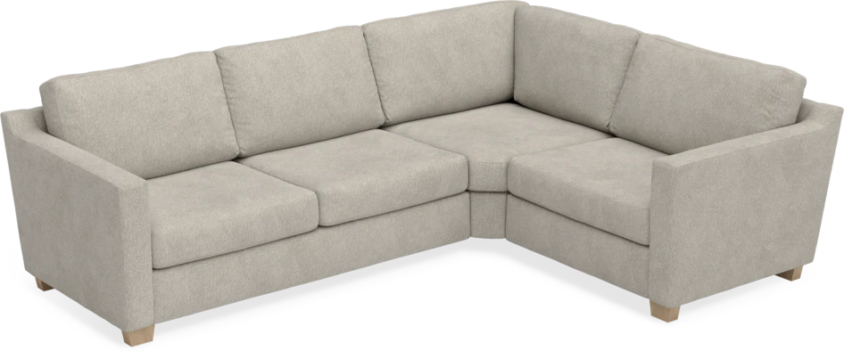 Friday - Hörnsoffa, 2,5+1,5-sits - Beige