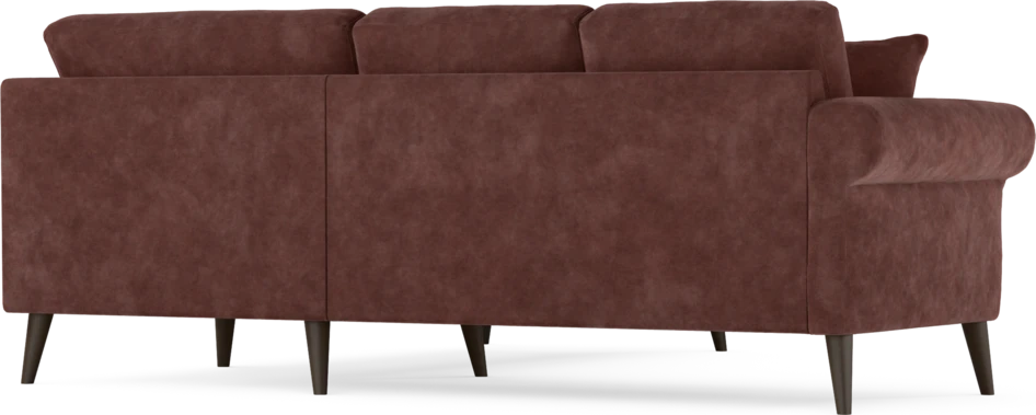 Eden - Hörnsoffa, 2+2-sits - Röd