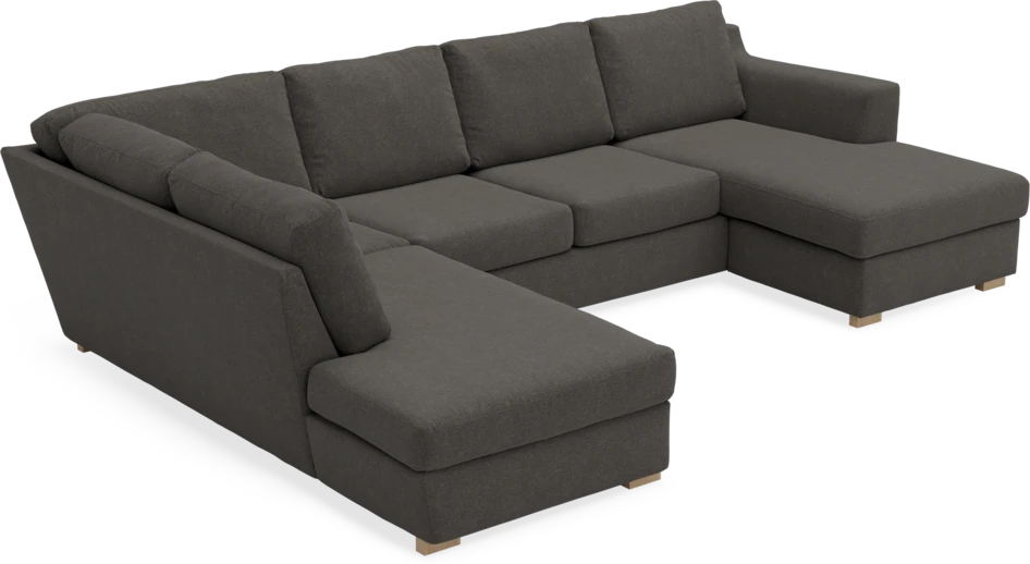 Friday - 3-sits soffa med divan vänster och schäslong höger - Grå