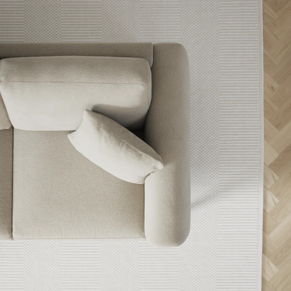 Eden - 2-sits soffa - Brun