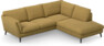 Madison - 2-sits soffa med divan höger - Gul