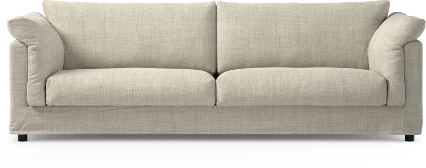 Cherrie - 4-sits soffa med kappa - Beige