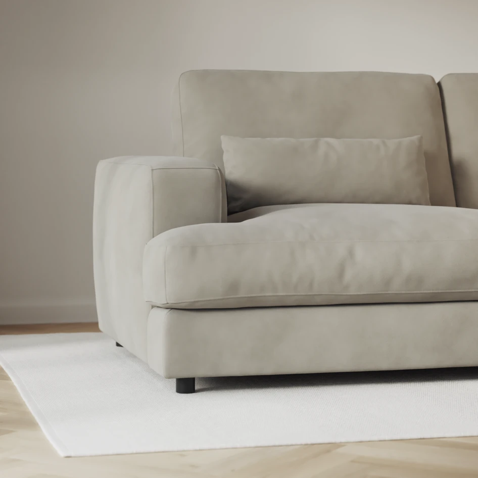 Noma - 3-sits soffa - Grå