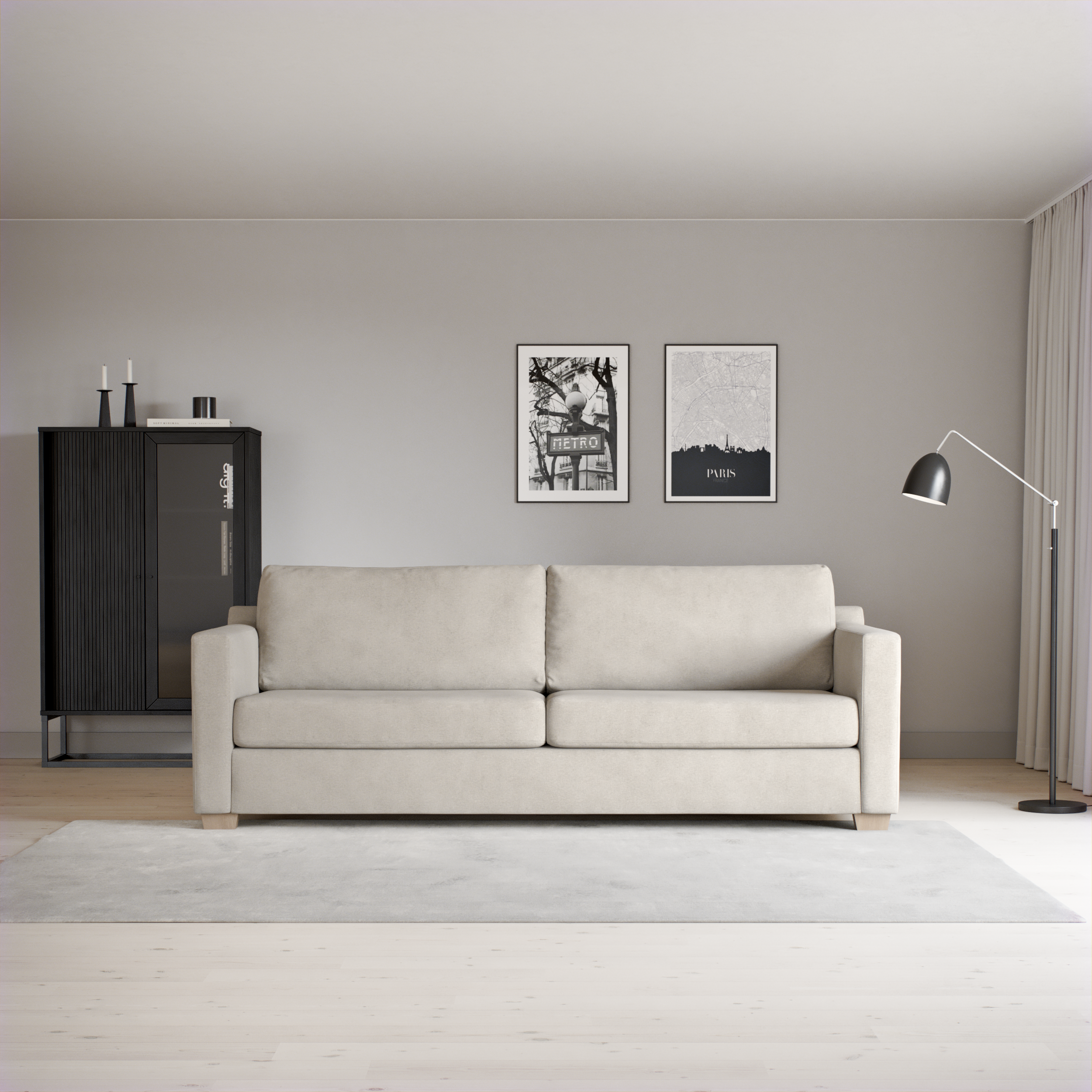 Friday - 3-sits soffa - inspiration