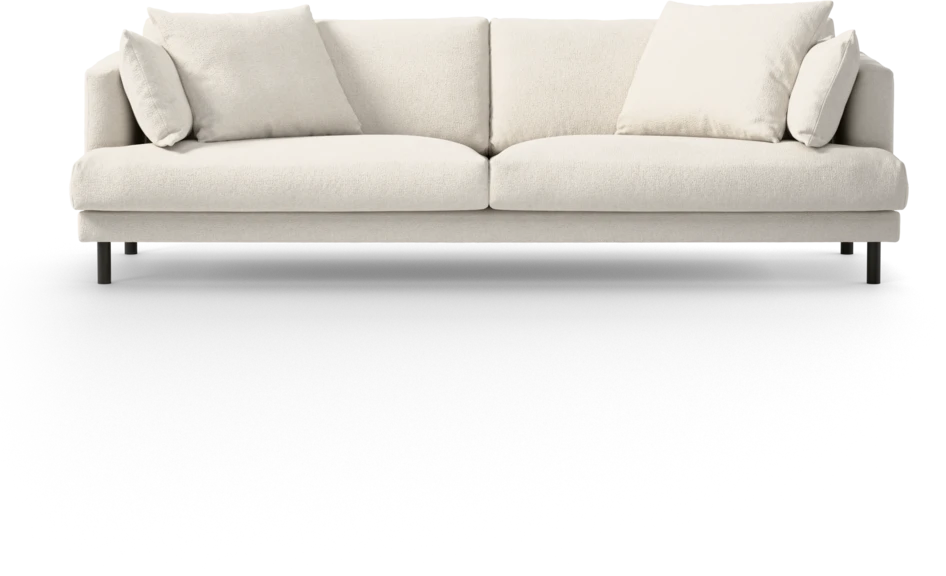 Harper - 4-sits soffa - Vit