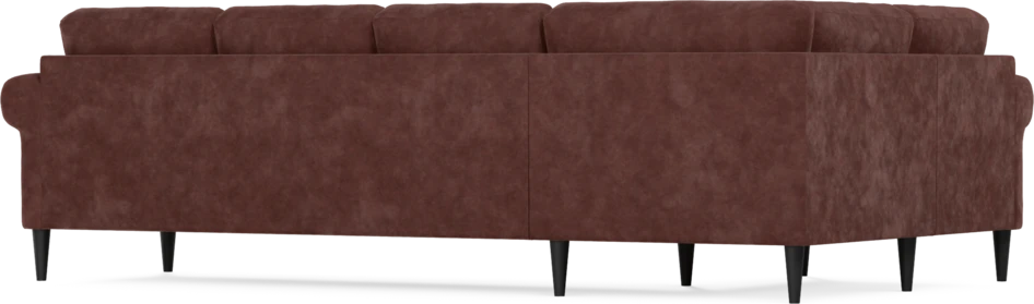 Eden - Hörnsoffa, 1+3-sits - Röd