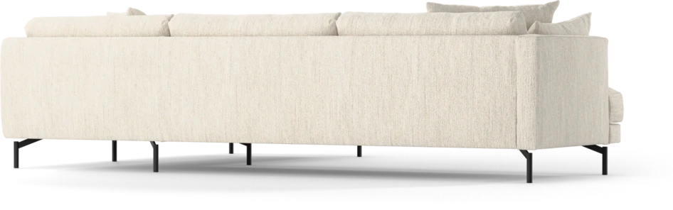 Harper - 3-sits soffa med divan höger - Vit