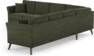 Eden - Hörnsoffa 3+3 - Grön