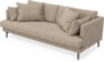 Harper - 3-sits soffa, hel dyna - Brun