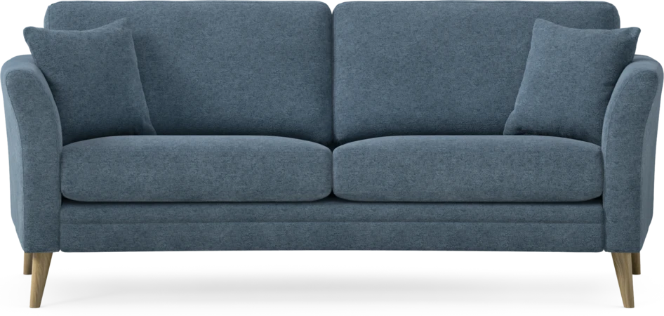 Eden - 2,5-sits soffa svängd - Blå