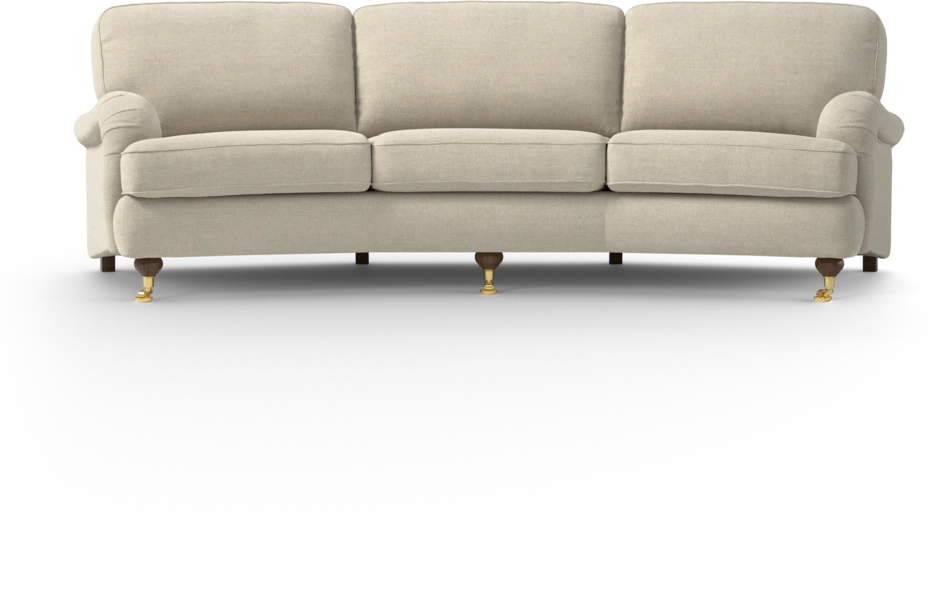 Oxford - 3-sits soffa svängd - Beige