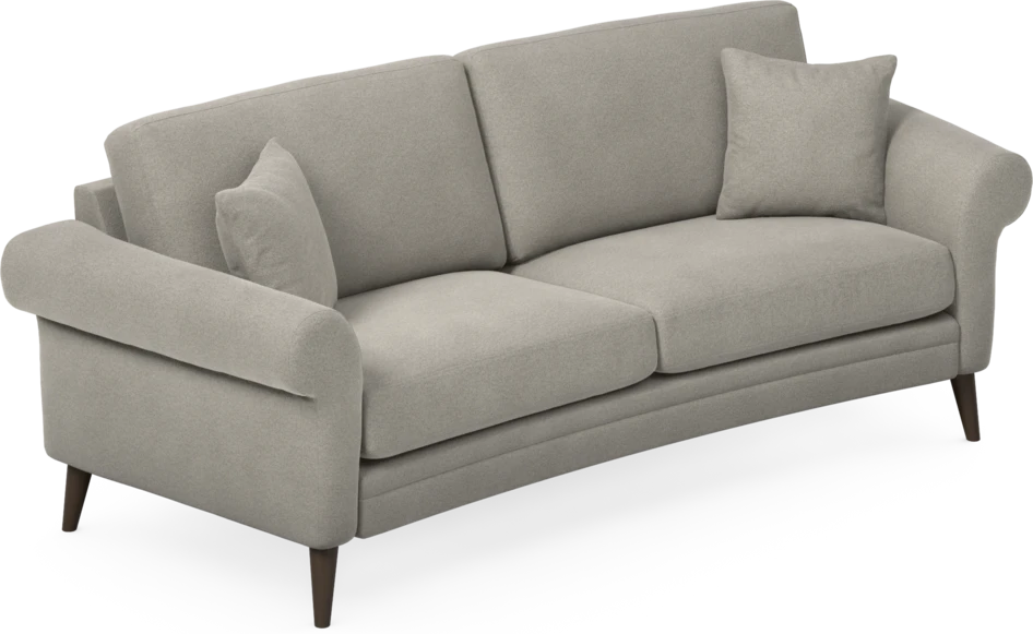 Eden - 2,5-sits soffa svängd - Grå