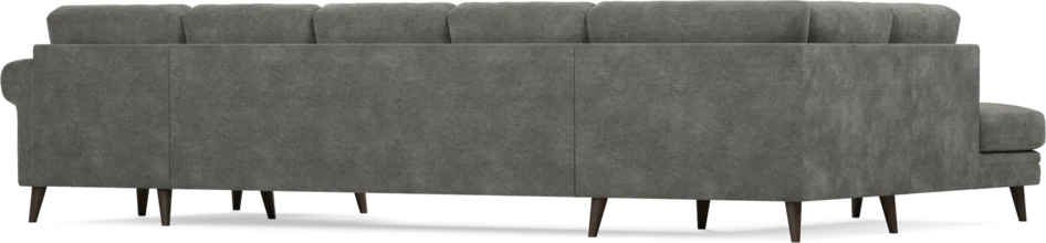 Eden - 3-sits soffa med divan vänster och schäslong höger - Grå