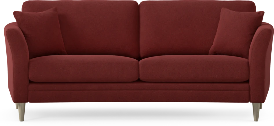 Eden - 2,5-sits soffa svängd - Röd