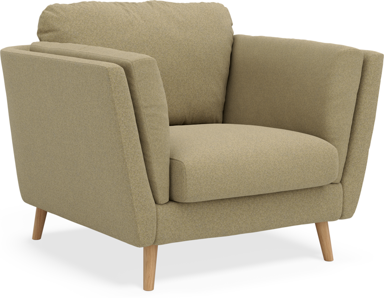 Madison Lux - Fåtölj, 70 cm - Gul