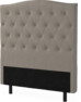 Delux Välvd - Sänggavel, 90-210 cm