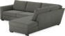 Friday - 2,5-sits soffa med divan höger - Grå