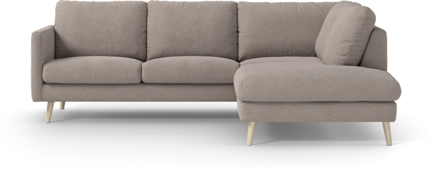 Madison Lux - 2-sits soffa med divan höger - Beige