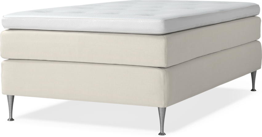 Delux Sense - Kontinentalsäng, enkelsäng 120 cm med bäddmadrass