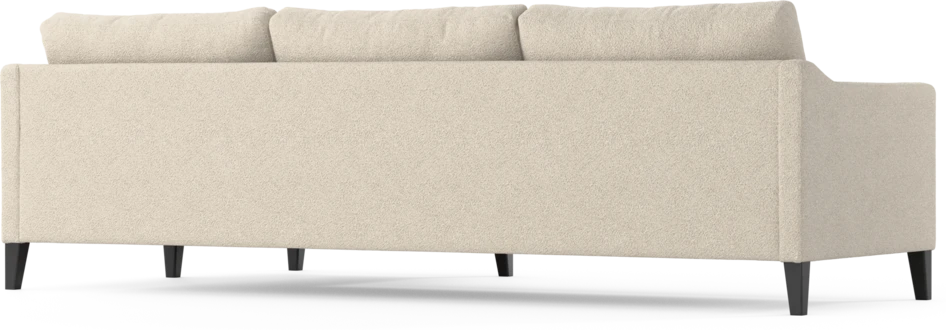 Winston - 3-sits soffa med schäslong, vändbar - Beige