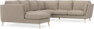 Madison - Hörnsoffa med schäslong vänster - Beige