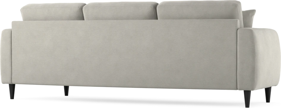 Eden - 3-sits soffa svängd - Grå