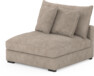 Rossi - 1,5-sits utan armstöd - Beige