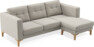 Rio - 3-sits soffa med schäslong höger - Beige