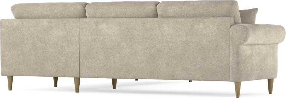 Eden - Hörnsoffa, 2,5+2,5-sits - Beige