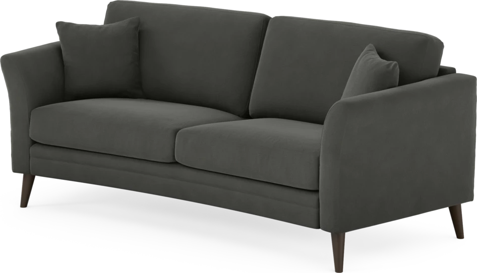 Eden - 2,5-sits soffa svängd - Grå