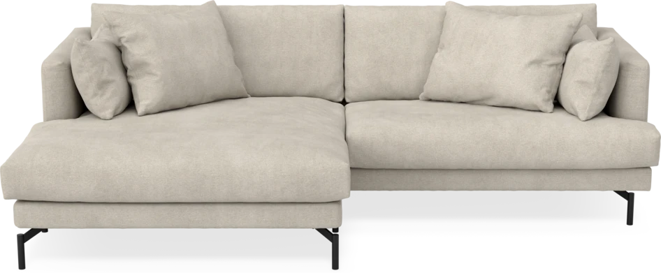 Harper - 4-sits med schäslong XL vänster - Beige