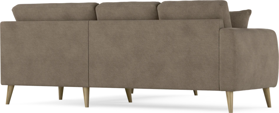 Eden - Hörnsoffa, 2+2-sits - Brun