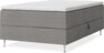 New York - Förvaringssäng, enkelsäng med bäddmadrass - Grå
