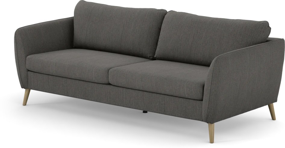 County - 2,5-sits soffa - Brun