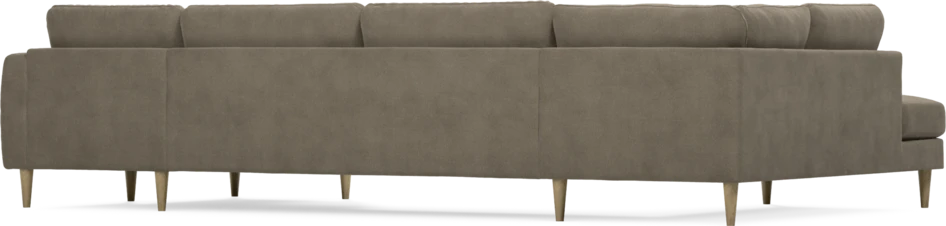 Bridge - 3-sits soffa med divan vänster och schäslong höger - Beige