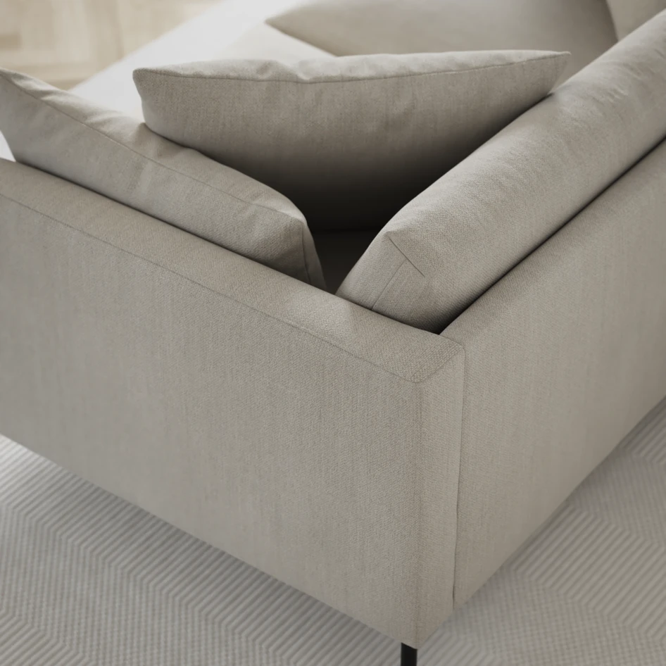 Harper - 3-sits soffa - Beige