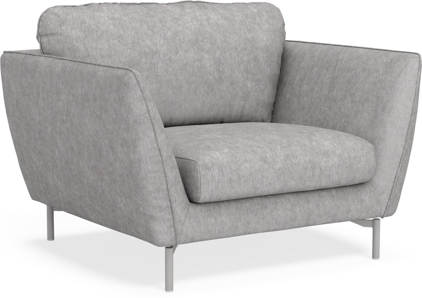 Madison Lux - Fåtölj, 70 cm - Grå