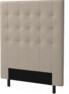 Delux Trensad - Sänggavel, 90-210 cm - Beige
