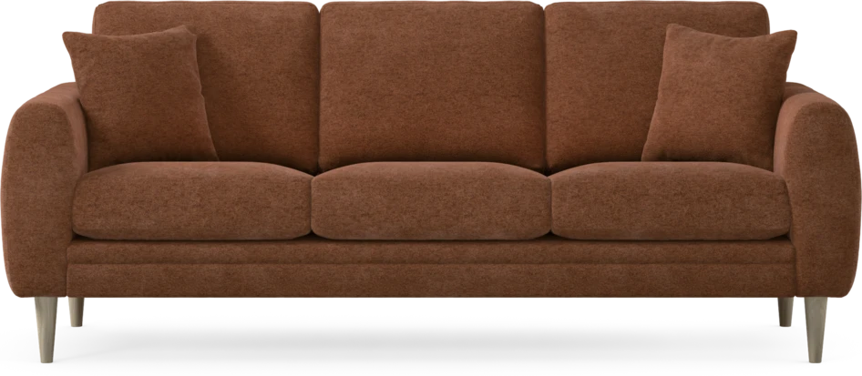 Eden - 3-sits soffa - Orange