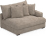 Rossi - 2-sits med armstöd höger - Beige