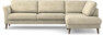 Bridge - 3-sits soffa med divan höger - Beige