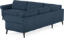 Bridge - Hörnsoffa, 3+2-sits - Blå