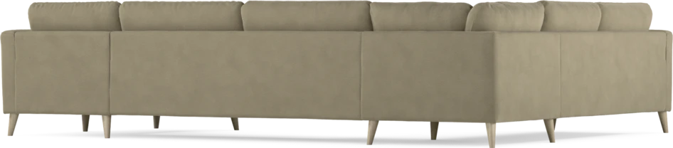 Bridge - Hörnsoffa, 2+3-sits med schäslong höger - Beige