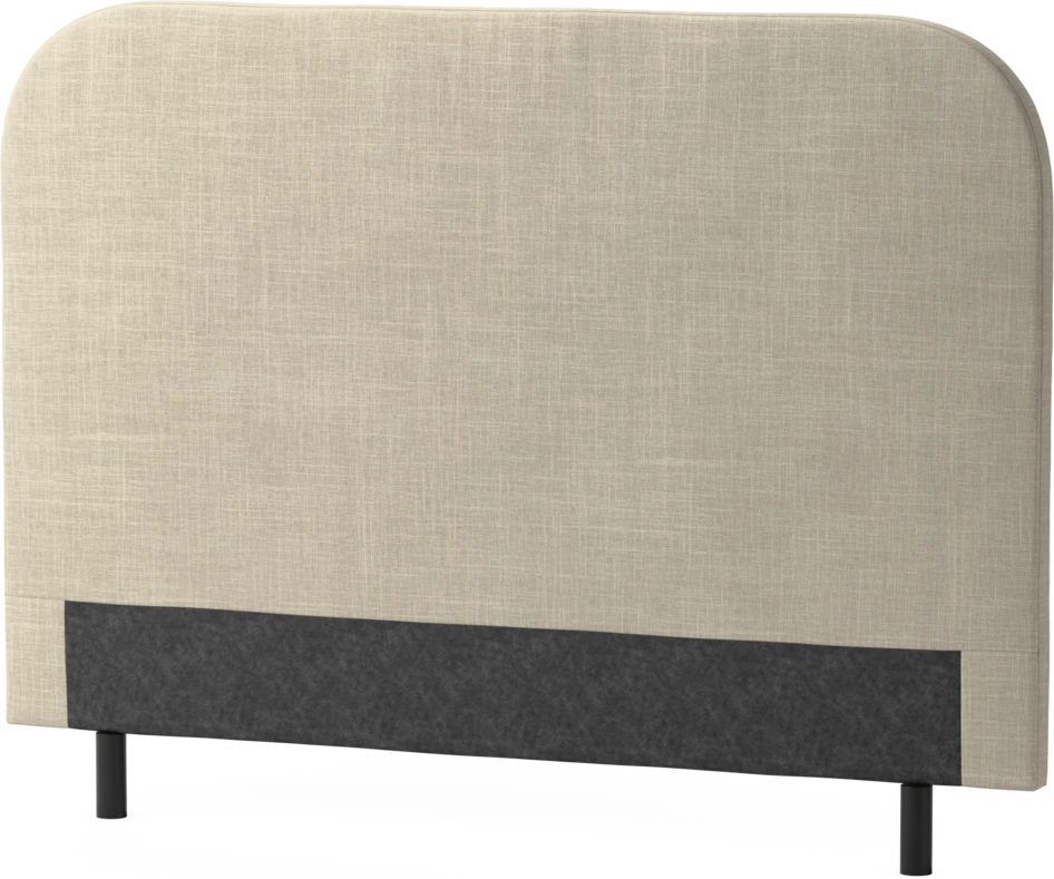 Delux Rundad - Sänggavel, 90-210 cm - Beige