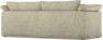 Cherrie - 2,5-sits soffa med kappa - Beige