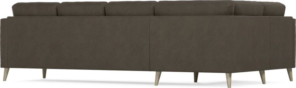 Eden - Hörnsoffa, 1+3-sits - Brun